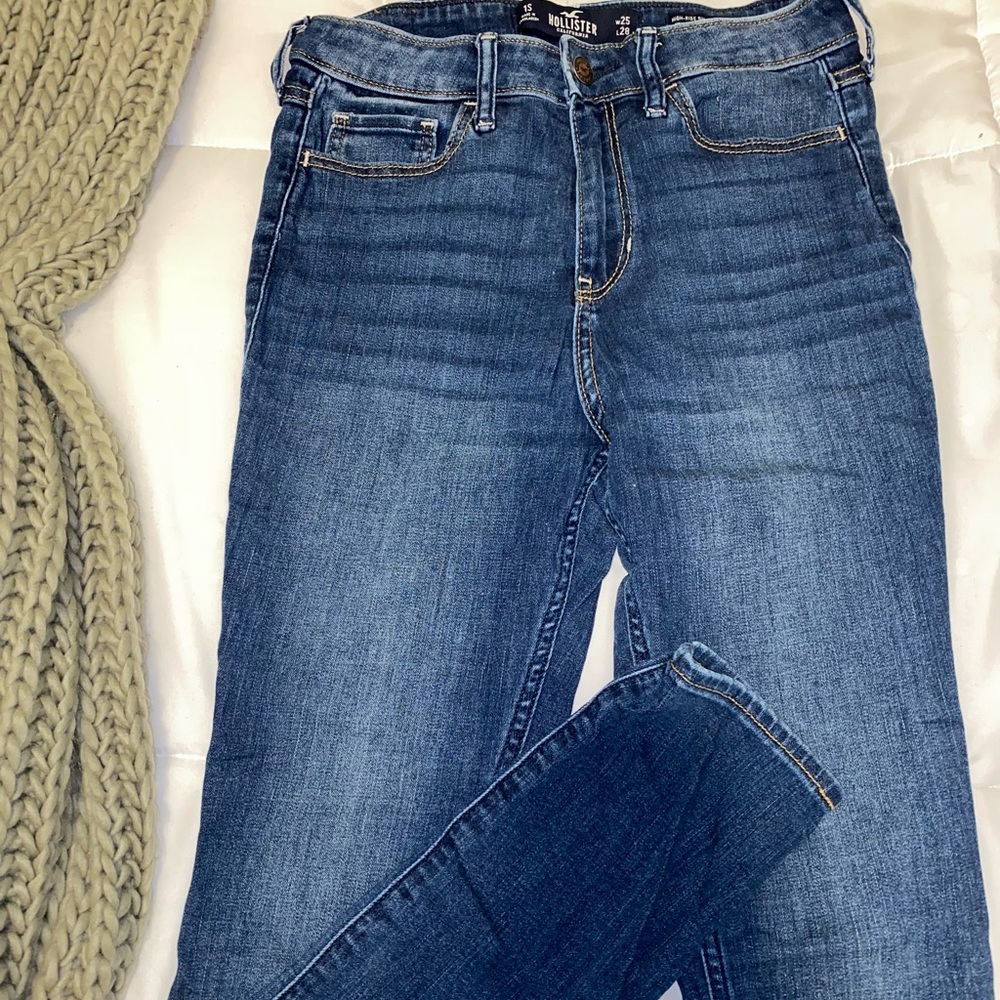 Hollister high rise super skinny